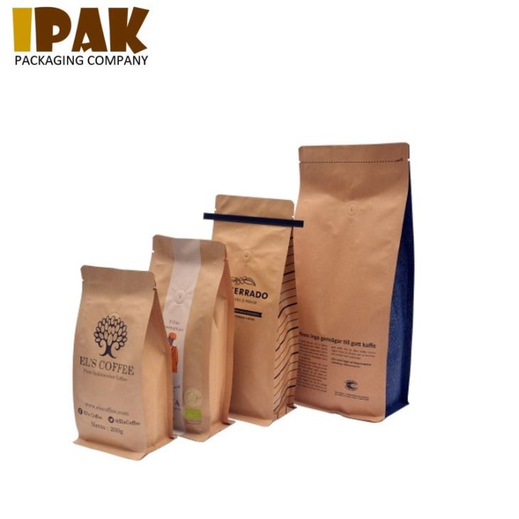 250g Flat Bottom Coffee Bags