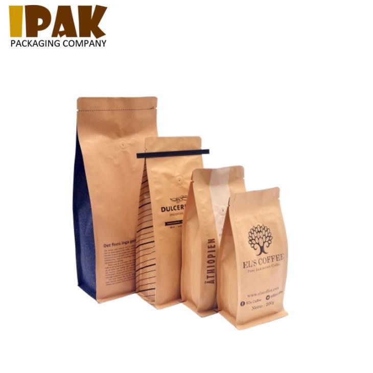 250g Flat Bottom Coffee Bags